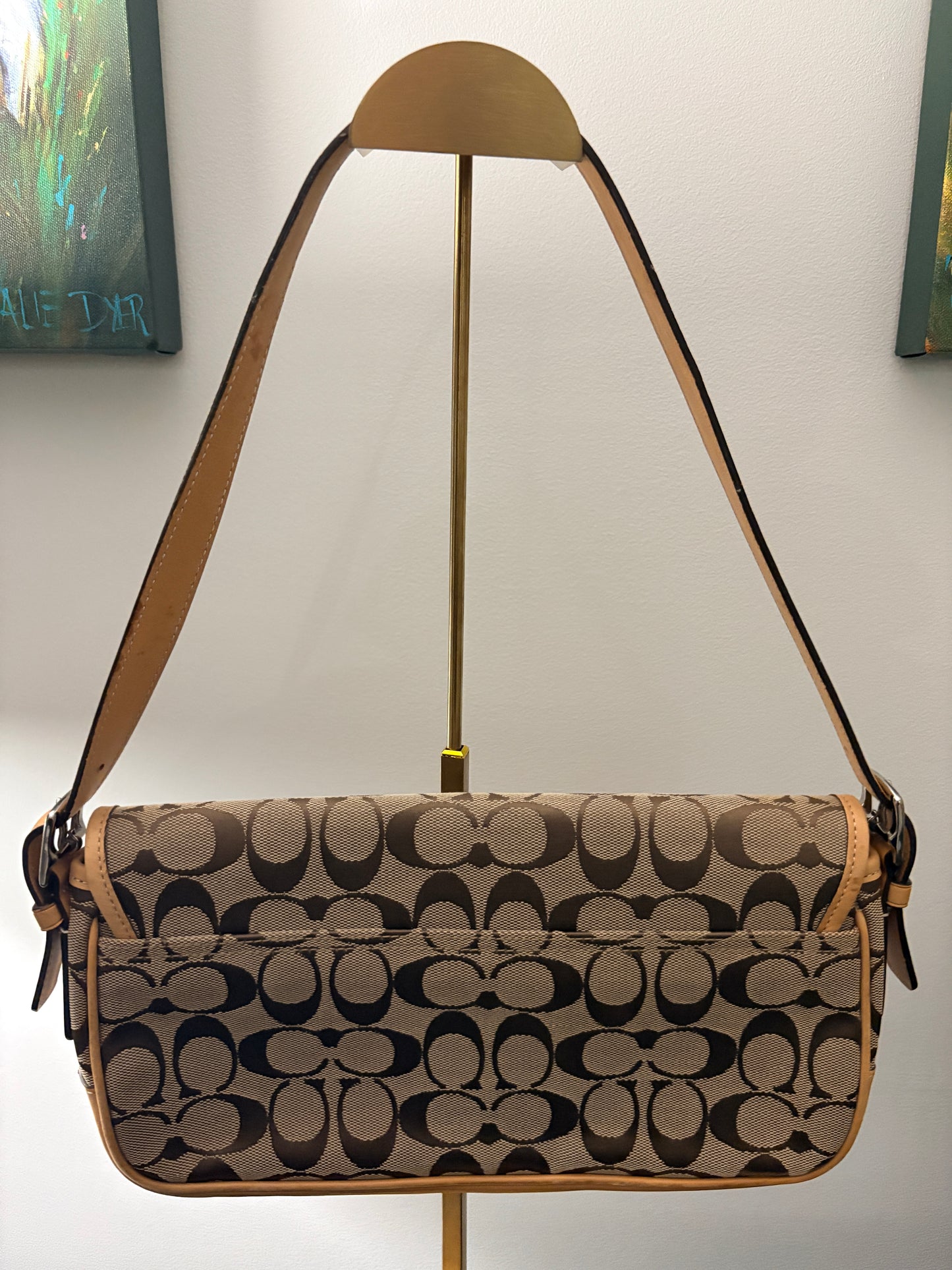 Coach 2000 6095 Signature East West Shoulder Bag - Image 2