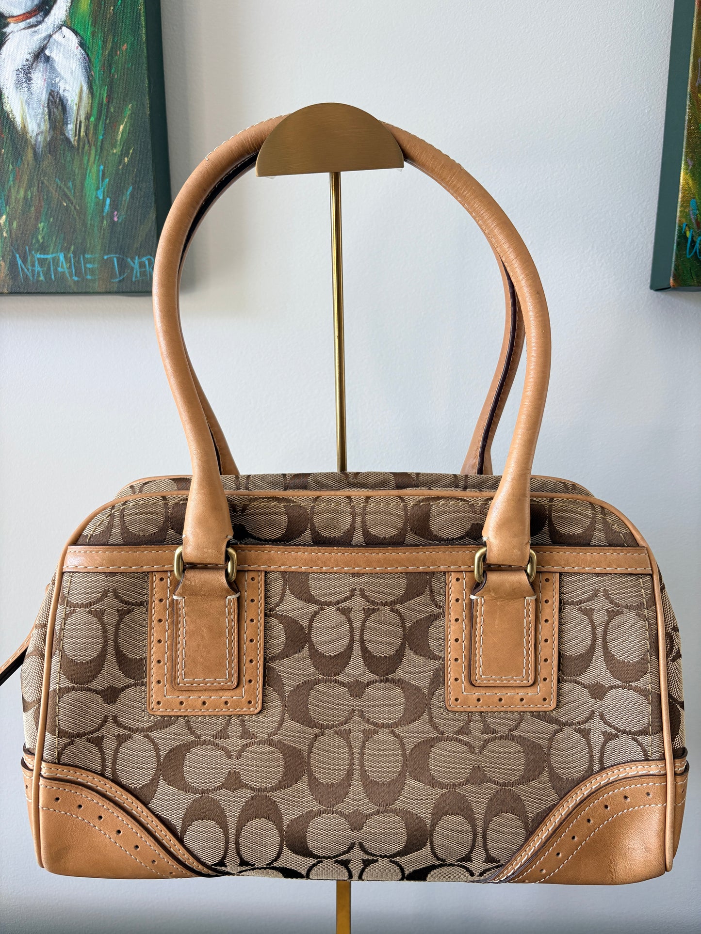 Coach 2006 10532 Hamptons Signature Satchel - Image 2