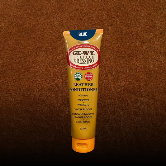 GE-WY Leather Dressing – Blue 125mL - Image 1