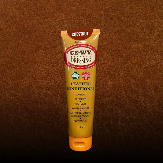 GE-WY Leather Dressing - Chestnut 125ml Conditioner - Image 1