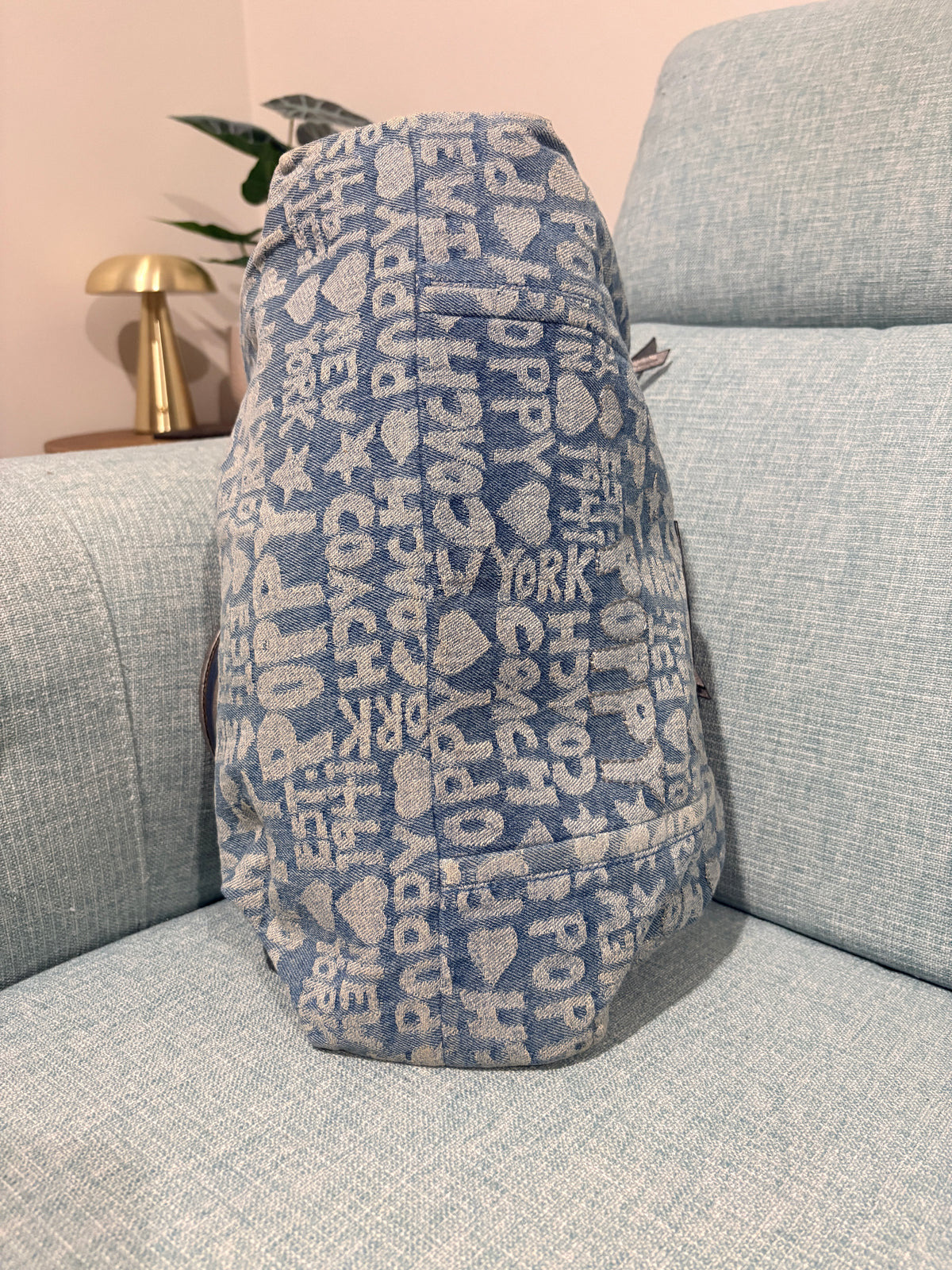 Coach Poppy Denim Handbag