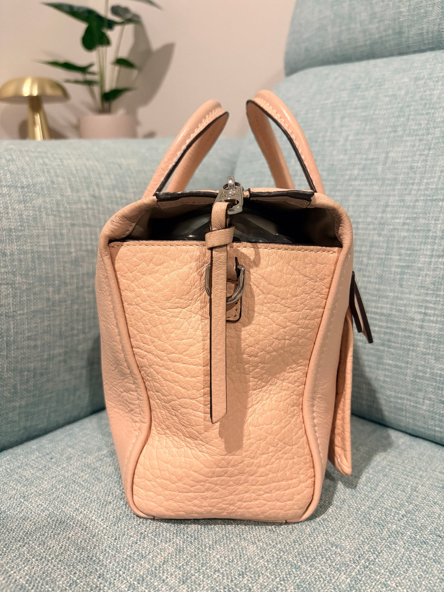 Vintage Coach Bleecker Mini Riley Carryall – Light Pink