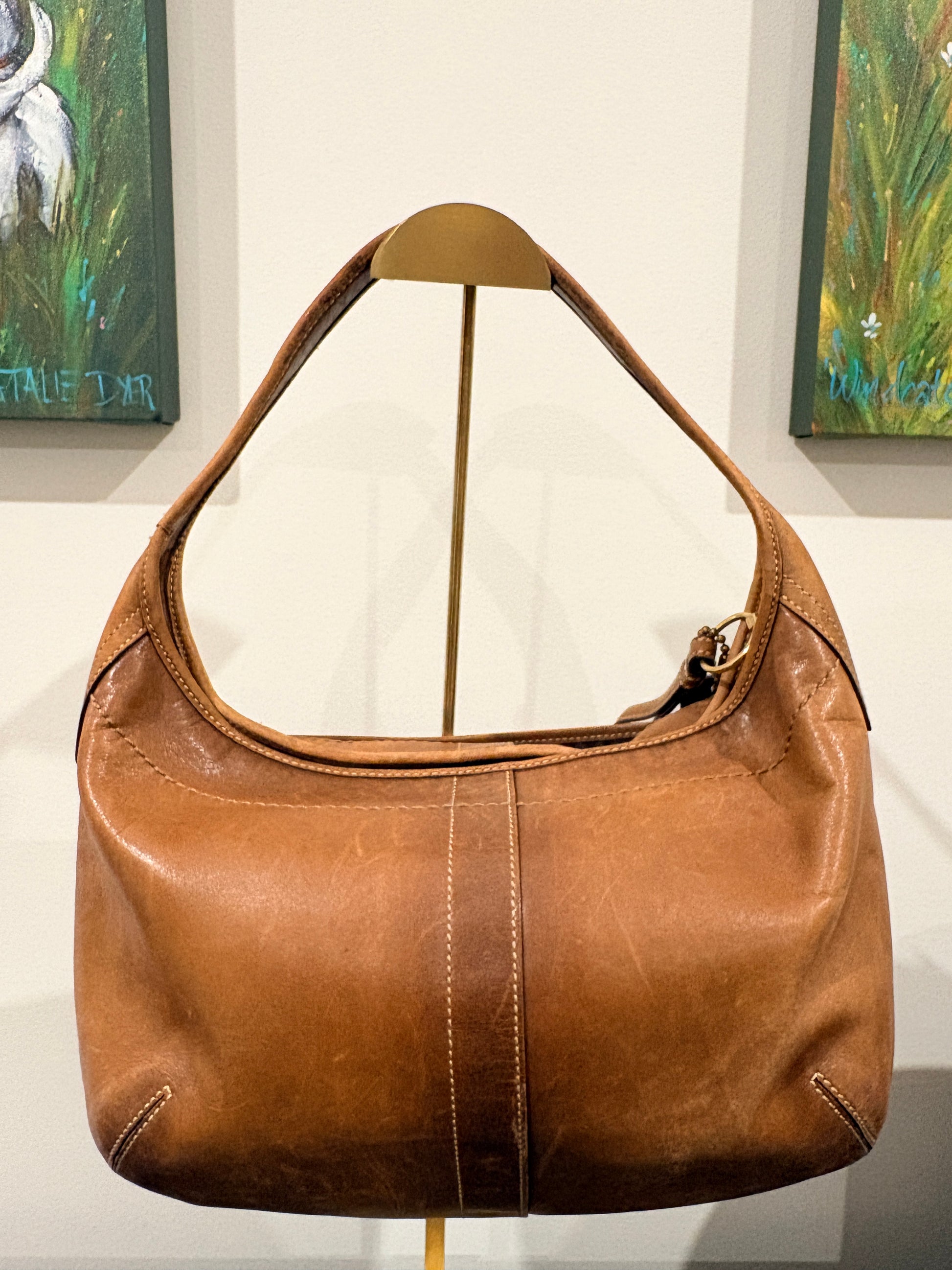 Coach 2007 10740 Legacy Leather Hobo Bag - Tan Shoulder Bag - Image 2