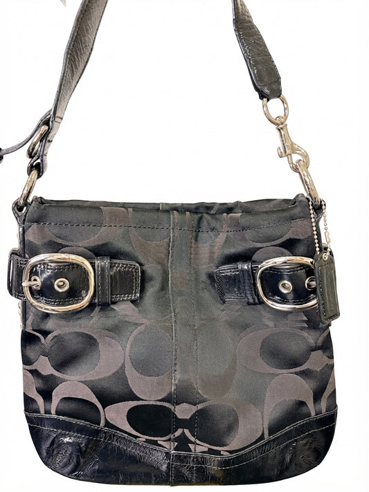 Coach 2010 F16515 Soho Signature Monogram Shoulder Bag - Image 1