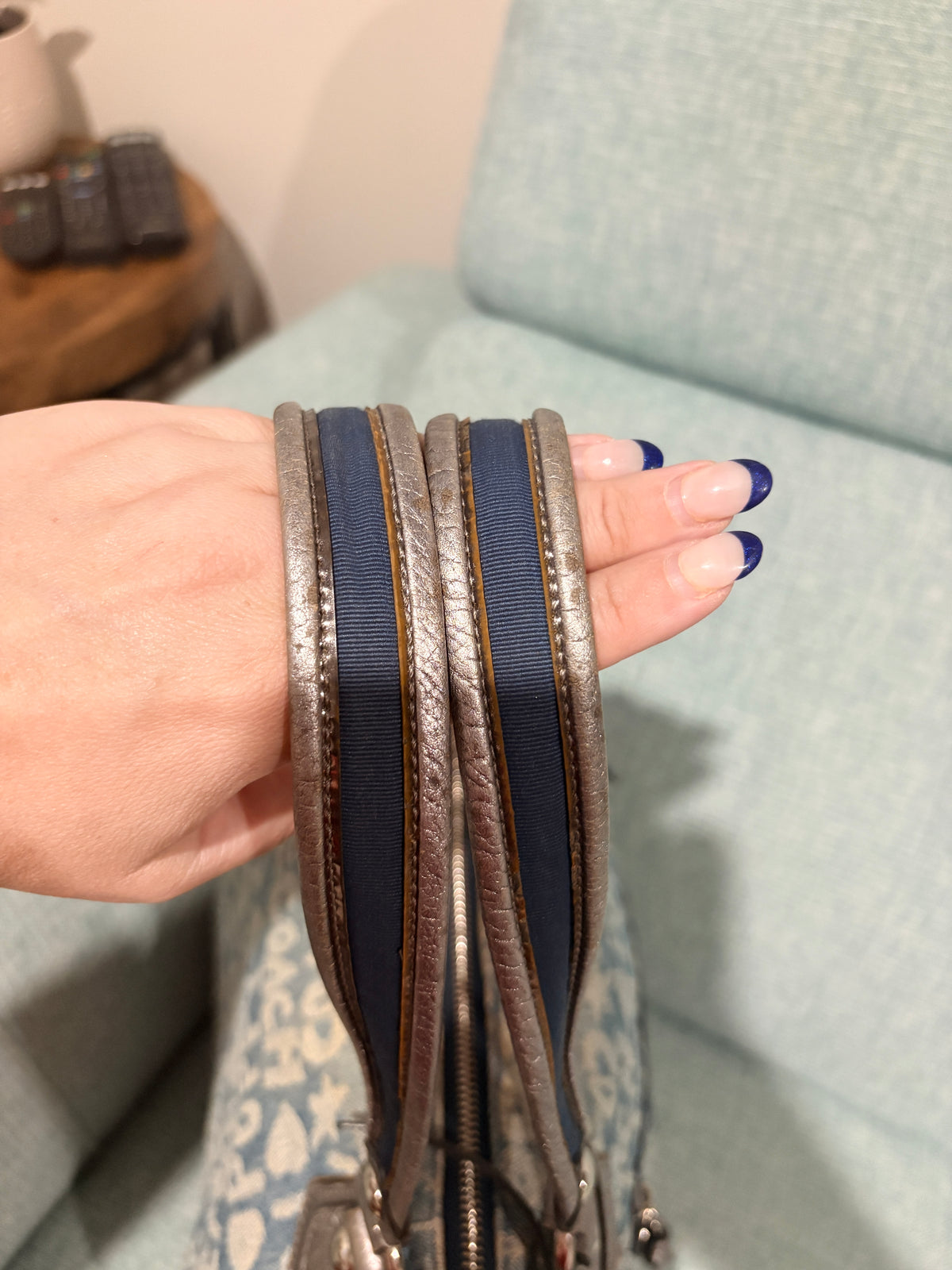 Coach Poppy Denim Handbag