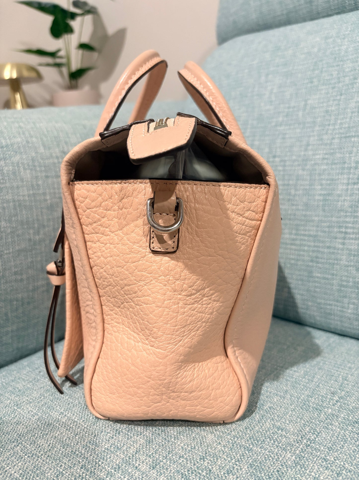 Vintage Coach Bleecker Mini Riley Carryall – Light Pink