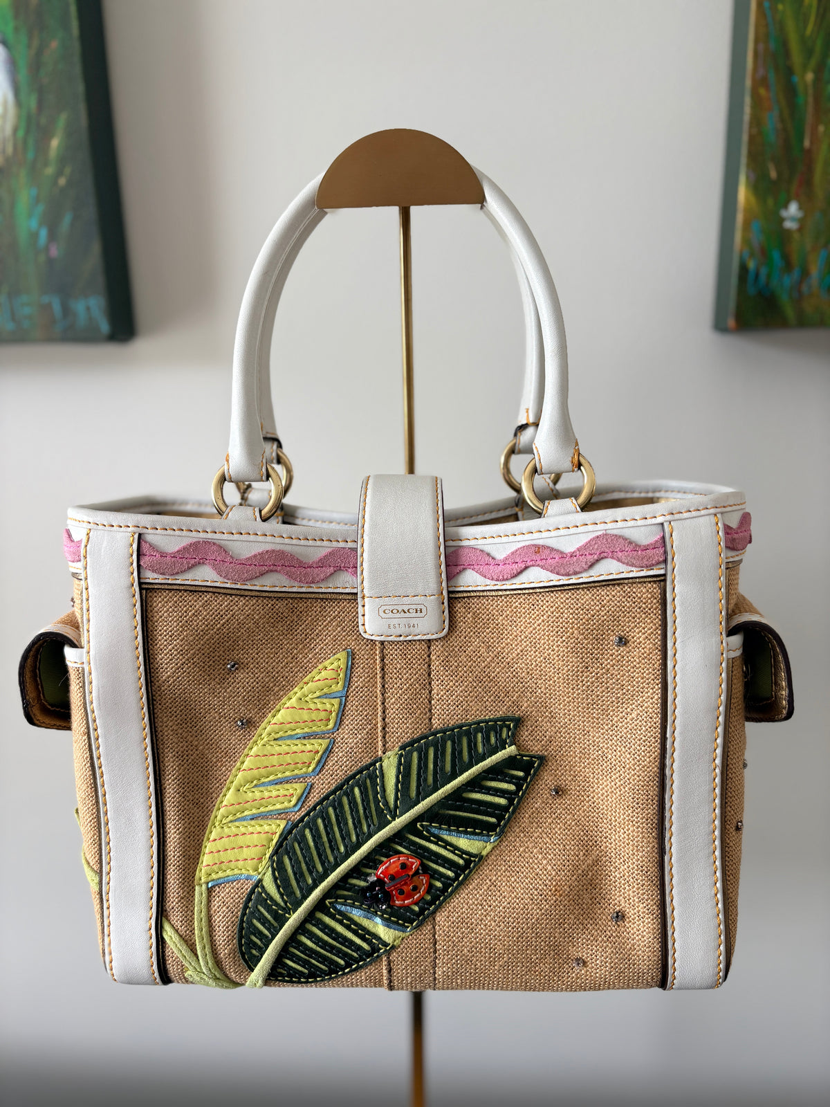 Coach Soho Lady Bug Handbag